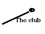 Butterflies have clubs. Kinda like baseball bats, not like biker clubs.
