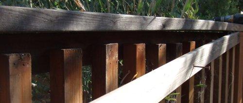 Behind the facade of trim the verticals are tacked, you may use counter sinked screws or small nails. The nails may split.