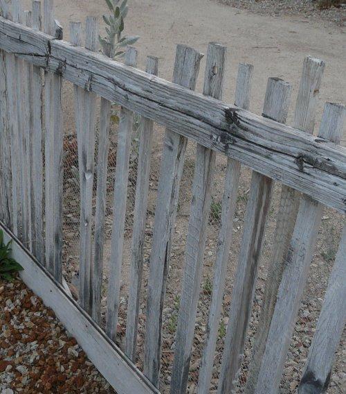 Junk wood and chicken wire that they use for lath and plaster from Home Depot.