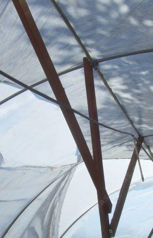 If you experience snow, the larger greenhouses need some bracing