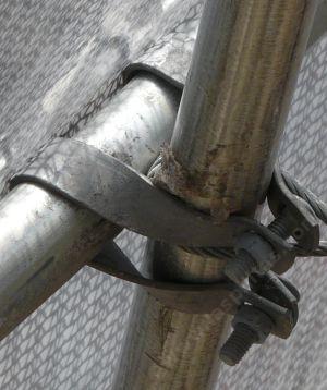 These are what the clamps look like that come with the greenhouse.