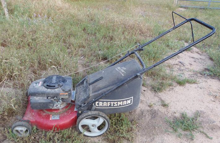 Our push mower