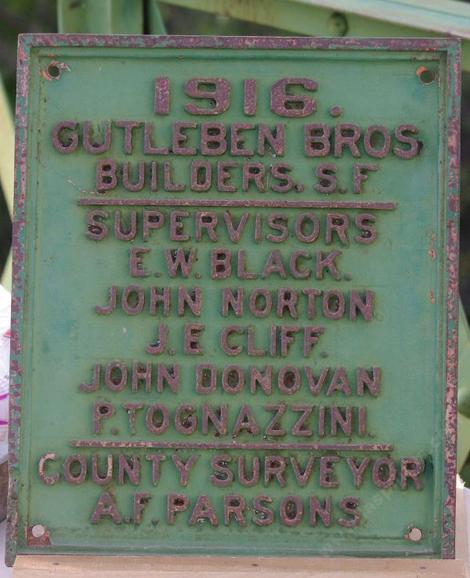 The Salinas Bridge Plaque for Las Pilitas rd.  - grid24_12