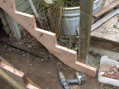 20 Ways To Build Free Standing Wooden Steps • Its Overflowing