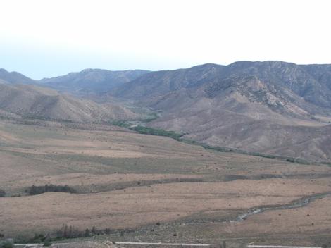 Looking south  into Kelso Valley  - grid24_12