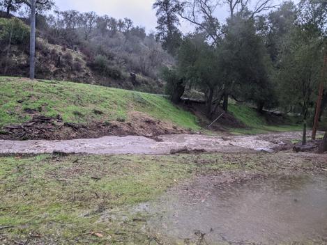 Nursery creek flooding in 2023. - grid24_12