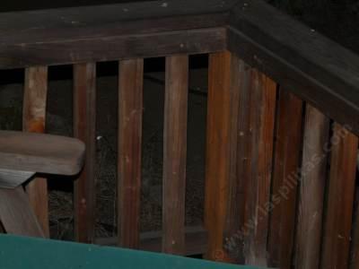 a dark corner of the wooden deck - grid24_12