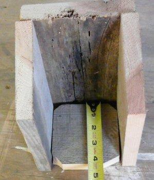 bird house bottom with air holes - grid24_12