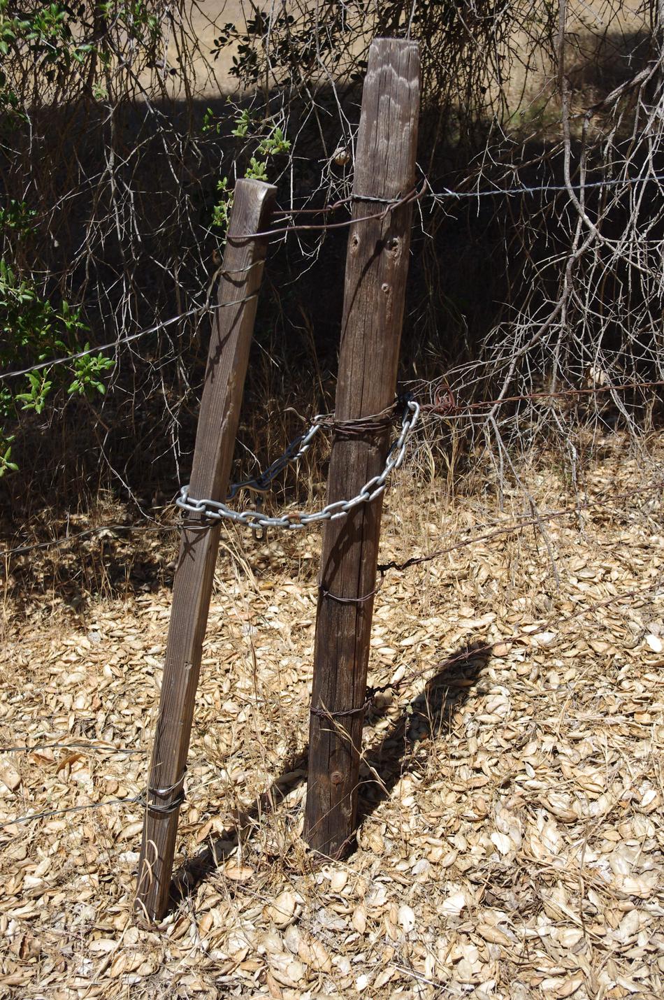 Wire fence best sale gate